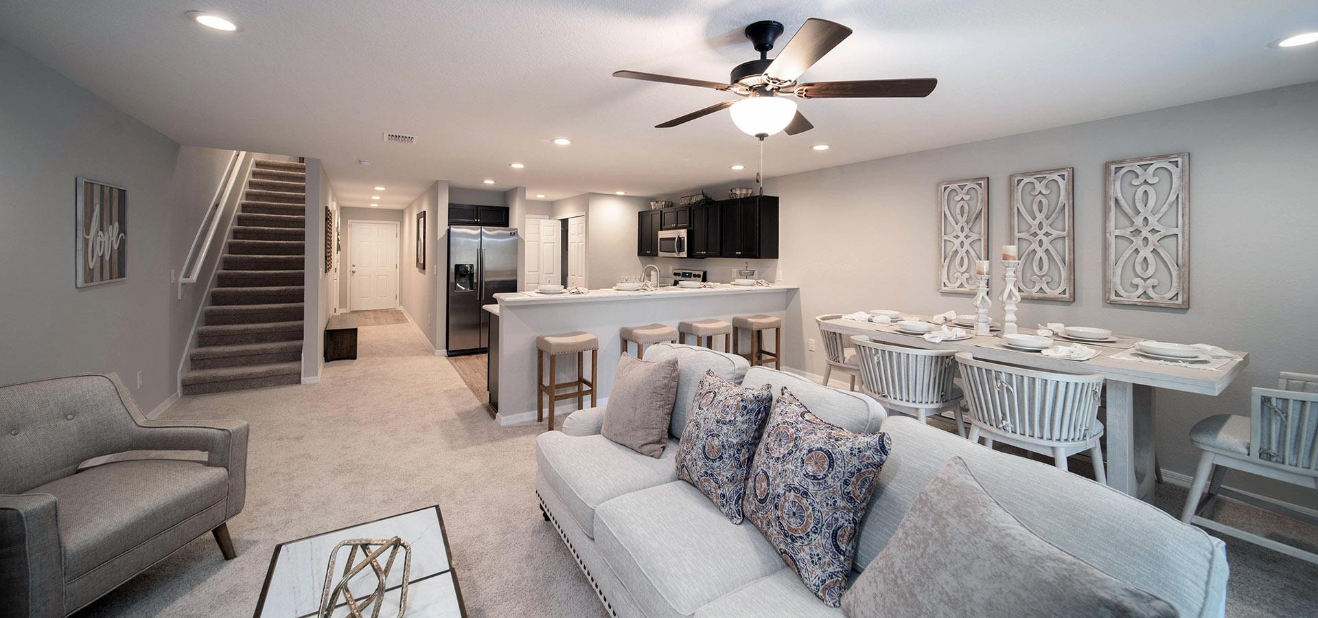 The Azalea by Highland Homes A New Townhome in St. Cloud, FL at